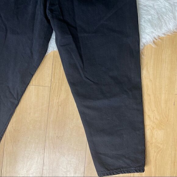 GAP black mom jeans casual trendy plus size 18 /34P. - Picture 7 of 15